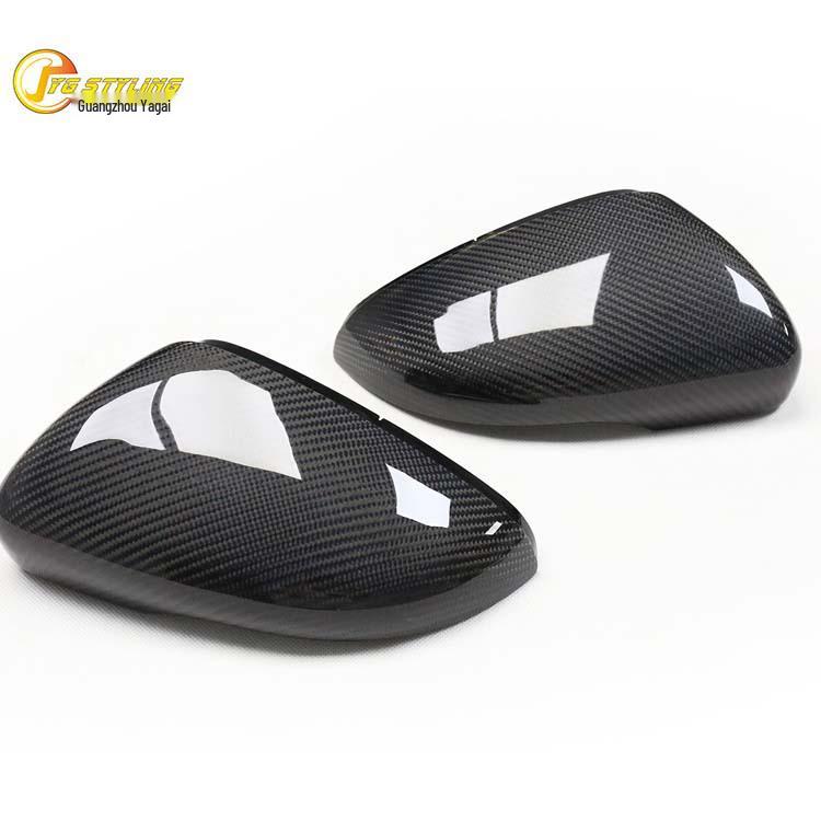 Carbon Fiber Replacement Rearview Mirror Cover for Volkswagen Golf 6, Touran, Bora, New Lingyu