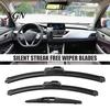 Weatherproof Vehicle Wiper Blades 3 Pcs Windshield for Suzuki SX4 2006-2020, 26" Replacement Parts + 14" 10" Original Equipment Automotive Easy
