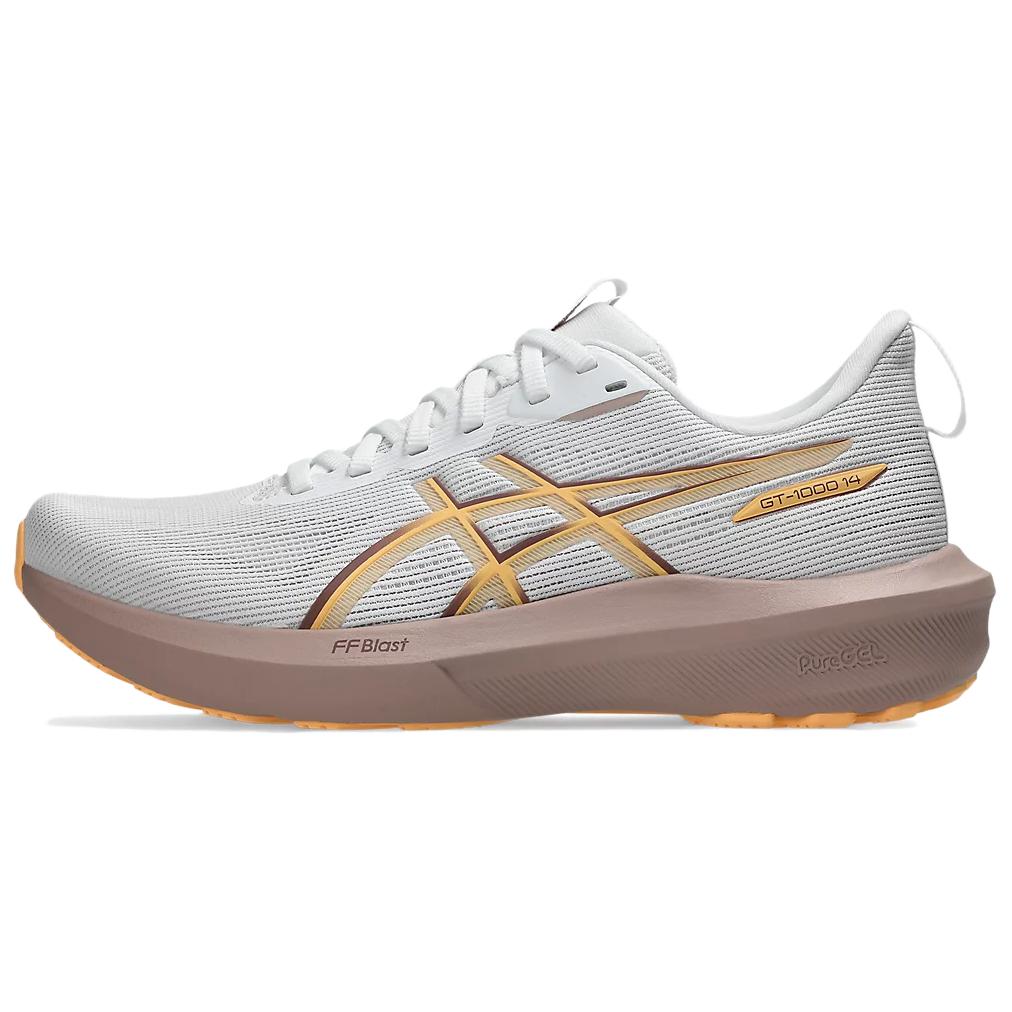 New Asics GT 1000 14 Abrasion Resistant Breathable Low Top Running Shoes Women's Gray 1012B859-100