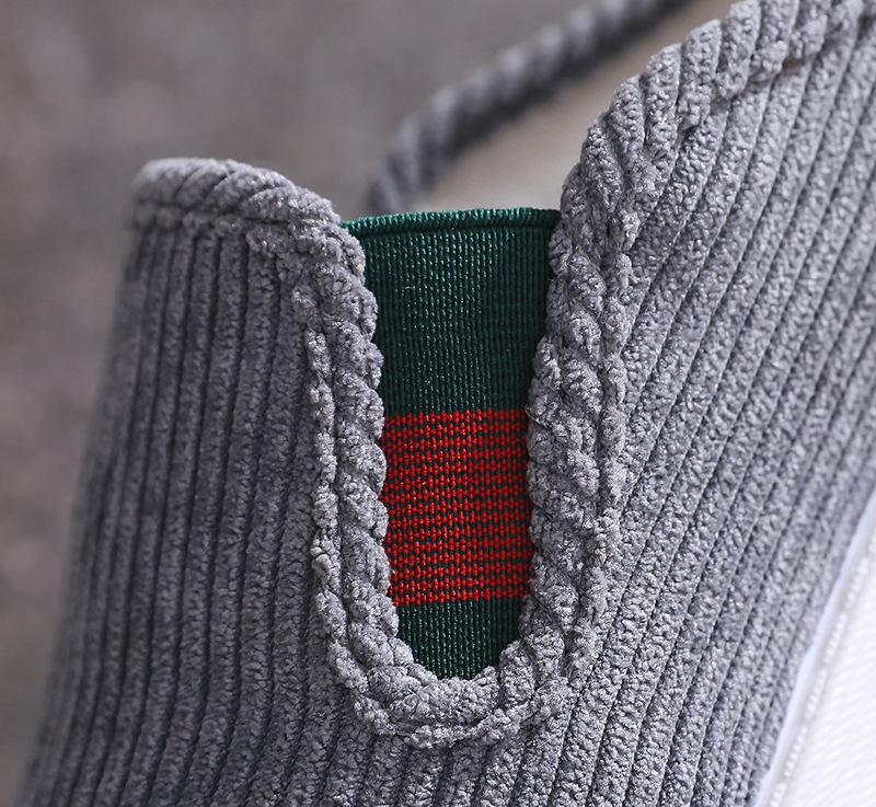 Zapatillas sin talón redondas antideslizantes para hombre estilo Old Beijing - Slip-ons de tela transpirable