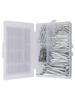 230PCS Cotter Pins Hairpin Pins Spring Cotter Screw Retaining Pins Locating Pins