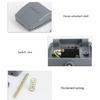 2 Pcs Plastic Foot Pedal Switches with 16cm Line TFS-201 Foot Switches Reset Foot Switches