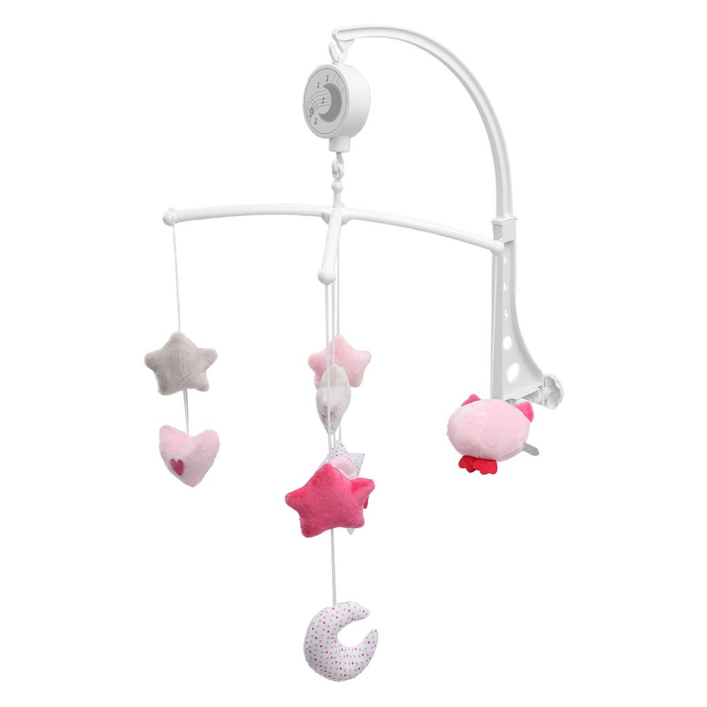 Baby Musik Mobile 360 Grad Drehung Kinderbett Mobile Baby Cartoon Spieluhr für 0?1 Jahr alt