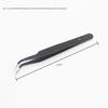 Black Stainless Steel Non-Magnetic Precision Tweezers & Small Screwdriver Set