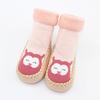 Newborn Baby Boys Girls Cartoon Animal  Floor Socks Anti-Slip Baby Step Socks 