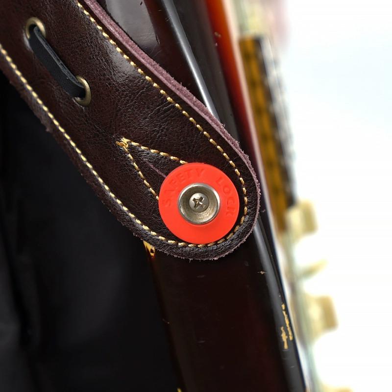 Guitar Bass Bakelite Anti-Slip Lock Buckle with Silicone Safety Gasket Accessories