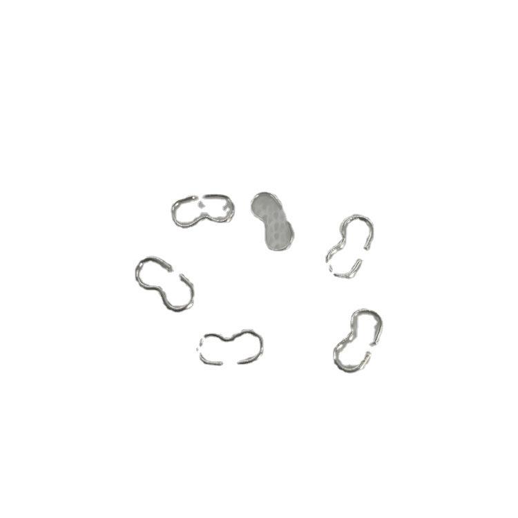 

3-Hole Electroplated Iron Connector Buckle for DIY Jewelry and Necklaces 3x7mm