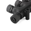 2025 New 4 Port Joiner Connector with IP67 Waterproof Rating Map System Connector Marine Accessories Suitable for Matsutec