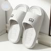 Cute Slippers Women's 2024 Summer New Soft Bottom Anti-Slip Shoes Home Bathroom Bathing Couple Little Bear Comfortable Sandals