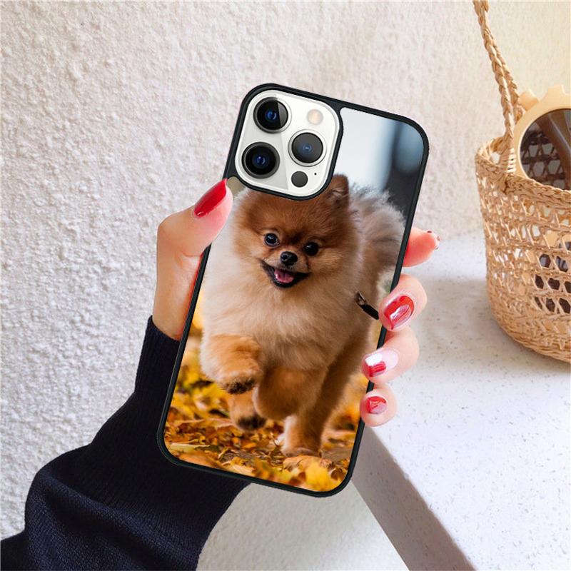 Pomeranian dogs dog Phone Case for iPhone 17 Air 16 Coque 15 14 12 13 PLUS 11 PRO MAX Back Cover Fundas Shell