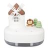 Windmill Music Box Humidifier Creative Bedroom Office Wireless Portable Rotating Humidifier