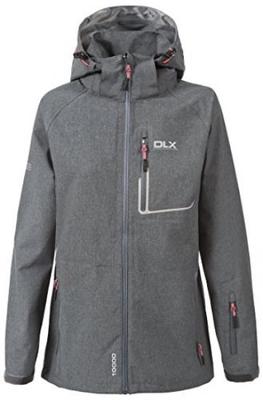 Navy Marl Trespass Womens TIYA Waterproof Jacket with Removable Hood XXL