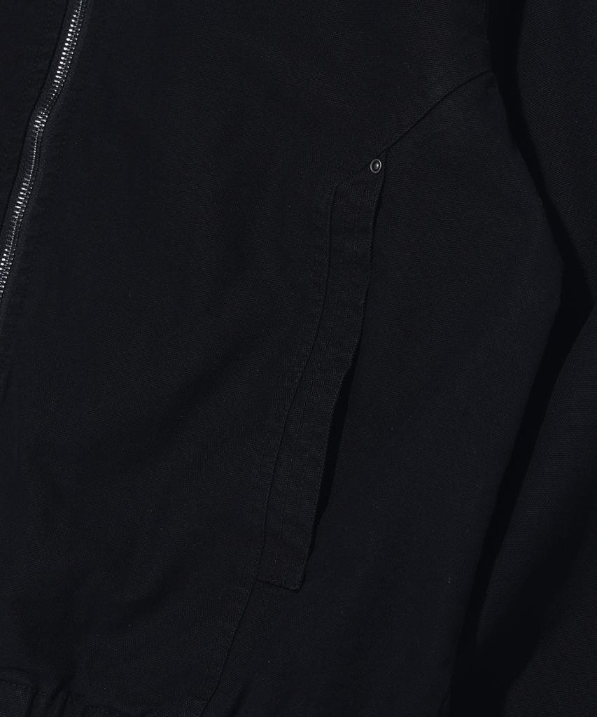 Pendulum Oxford Cation Two-Way Zip-Up Hoodie Lq1Ju033_Black