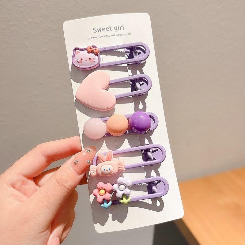 Cute Baby Fabric Hair Clips