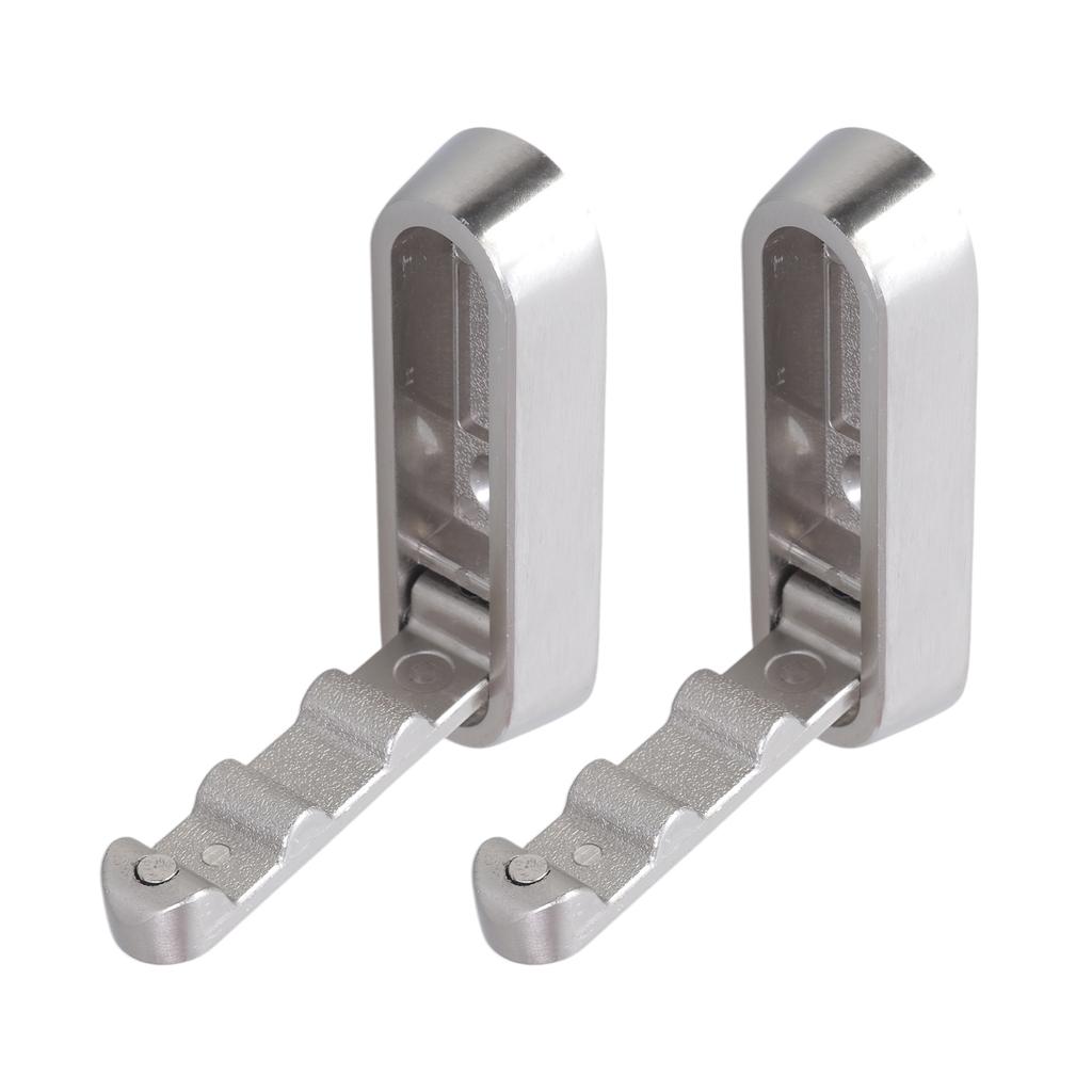 Pack of 2 Foldable Coat Hooks for Hanging Towels Hats Backpacks Heavy Duty Wall Mount Clothes Hanger Bathroom Supplies
