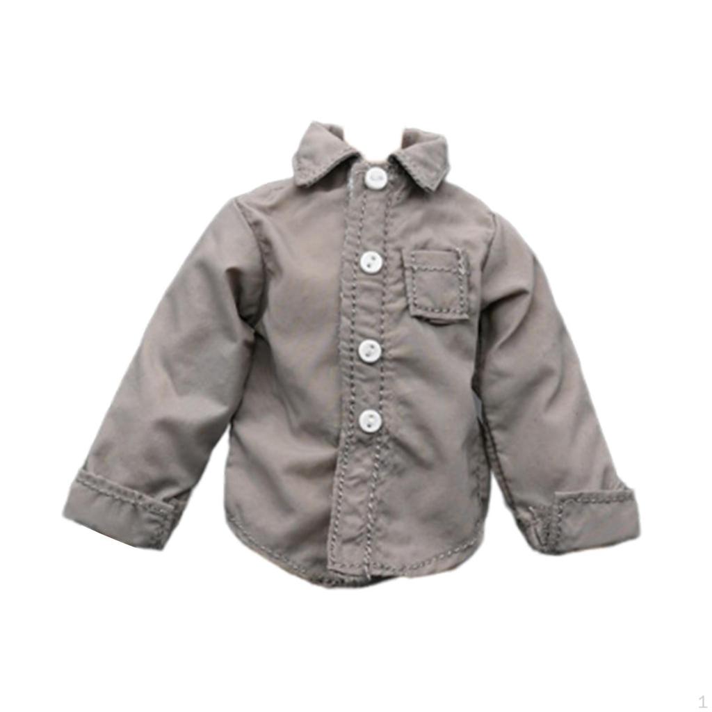 1/ Figure Shirt Doll Clothing Model Realistic Kids Adults Gifts Fashion Accessories Soft 6" Male