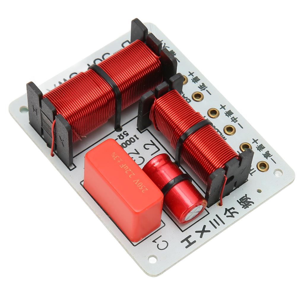Speaker Frequency Divider Module Treble Bass HiFi 3 Way o Crossover Filter Distributor Board