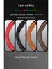 Premium Genuine Leather Steering Wheel Cover with Carbon Fiber Design for NOE L6/L7/L8/L9
