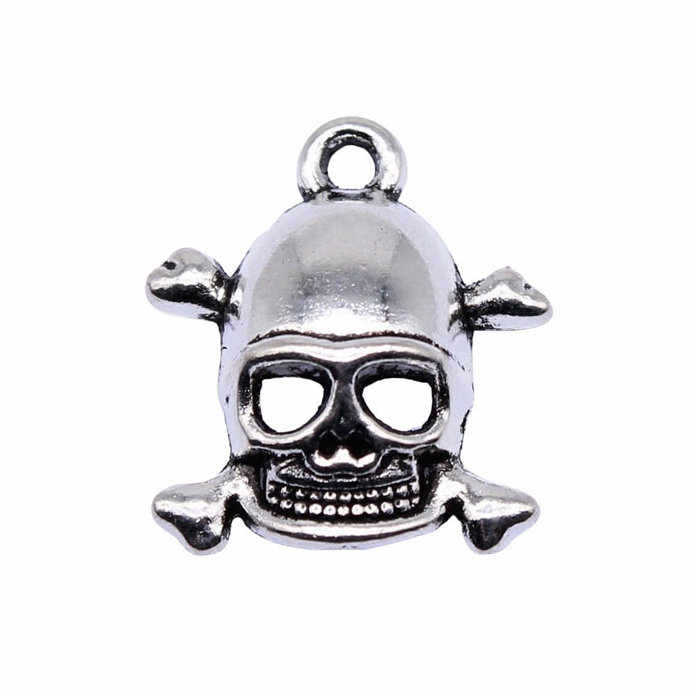 Halloween Pranks Charms Multi Color Alloy Pendants For Halloween Gothic Jewelry Accessories