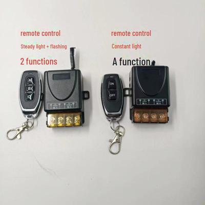 12/24/48V Wireless Remote Control Switch for Intelligent DC Water Pump and Car Battery Disconnect Relay