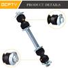 OCPTY - New 2-Piece fit for 2008-2009 for Chevrolet Trailblazer for GMC Envoy-2 Front Stabilizer Sway Bar End Link Driver and Passenger Side K8266