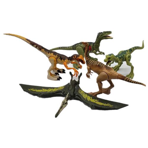 Dinosaurier Tyrannosaurus Rex Monolophosaurus Pteranodon Gallimimus Simulationsmodell Gelenke Beweglich Actionfigur Ornament Spielzeug