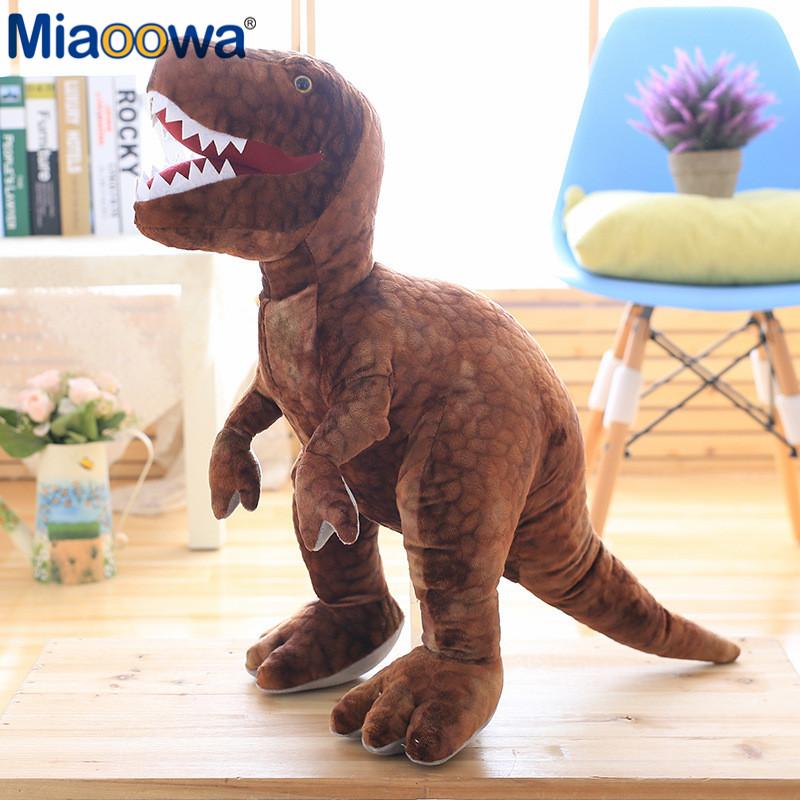 50Cm-80Cm Simulation Dinosaur Plush Toys Stuffed Animals Plush Dinosaur Pillow Tyrannosaurus Rex Dolls Kids Girls Gifts