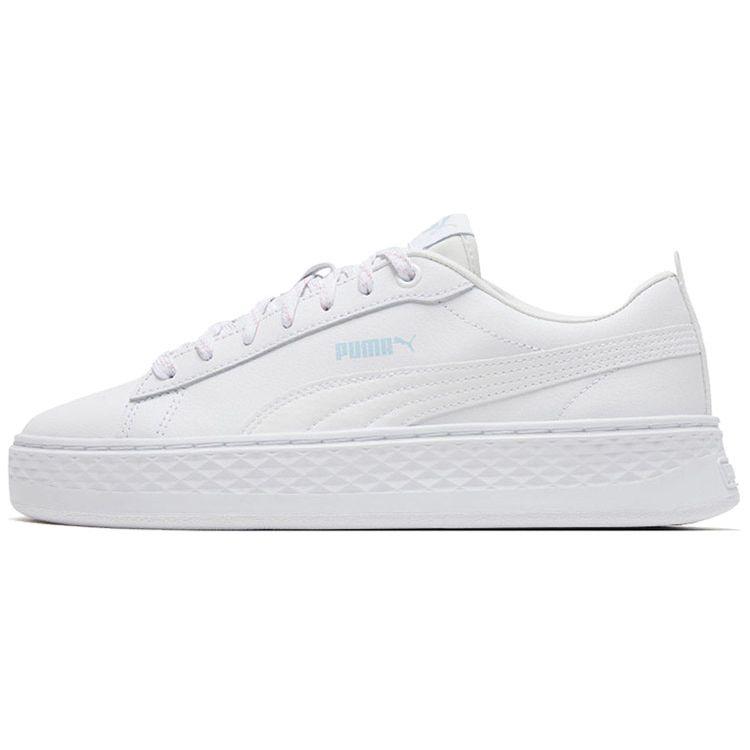

Puma Smash Platform Q4 Polka White Женские кроссовки Heather Bridal-Rose 369833-01