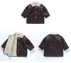 Girls' 2025 Fleece-Lined Leather Jacket - Thickened Winter & Autumn Fashion Coat