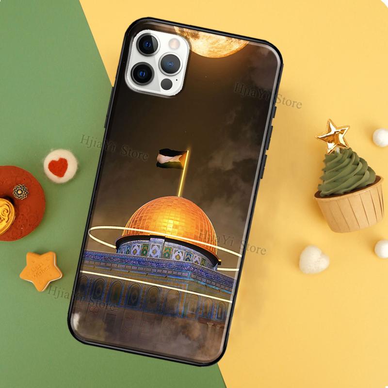 Jerusalem Dome of the Rock Case For Apple iPhone 13 12 Mini 11 14 Pro Max XS X XR 6S 7 8 Plus 5S SE 2020 Phone Cover