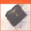High-quality Pu Leather Square Grid Deer Pendant Shoulder Bag Messenger Tote For Women