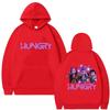 Kpop Demon Hunters Hoodie Cute Funny Rumi Mira Zoey Eat Ramen Pullover Hoodies Men Women Vintage Fashion Trend Tracksuit