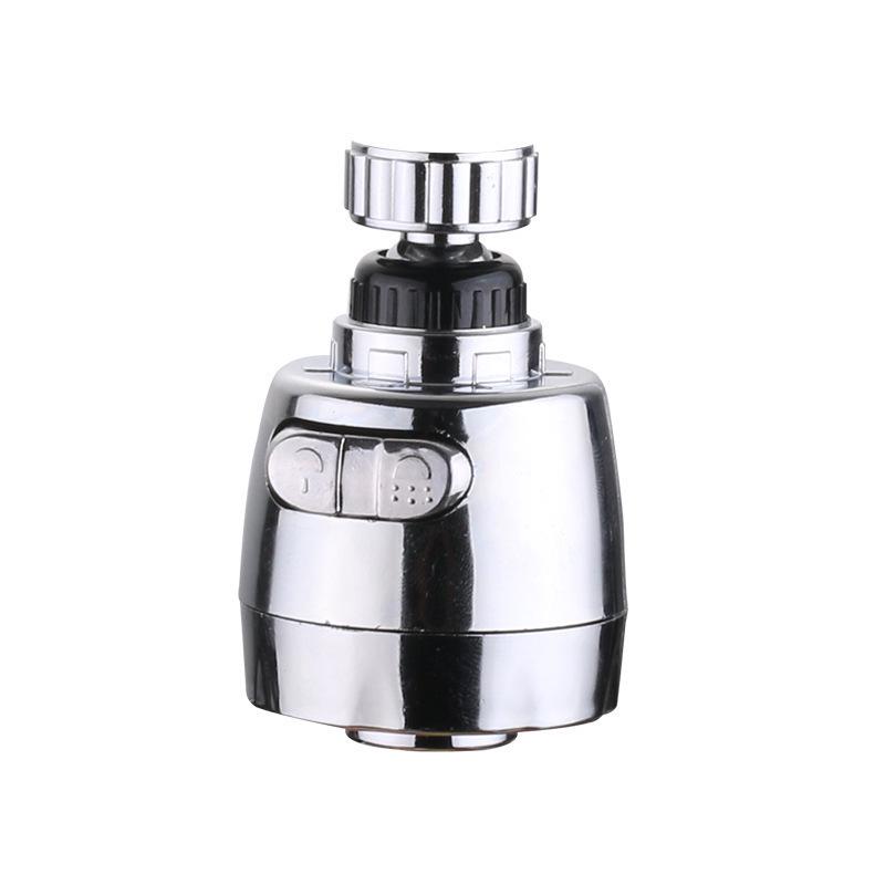 Universal Rotating Stainless Steel Anti-Splash Kitchen Faucet Extender with Water Filter