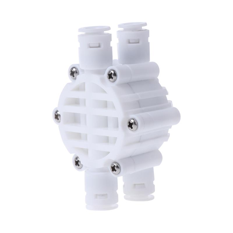 4 Way 1//4 Port Auto Shut Off Valve For RO Reverse Osmosis Water Filter System ^P