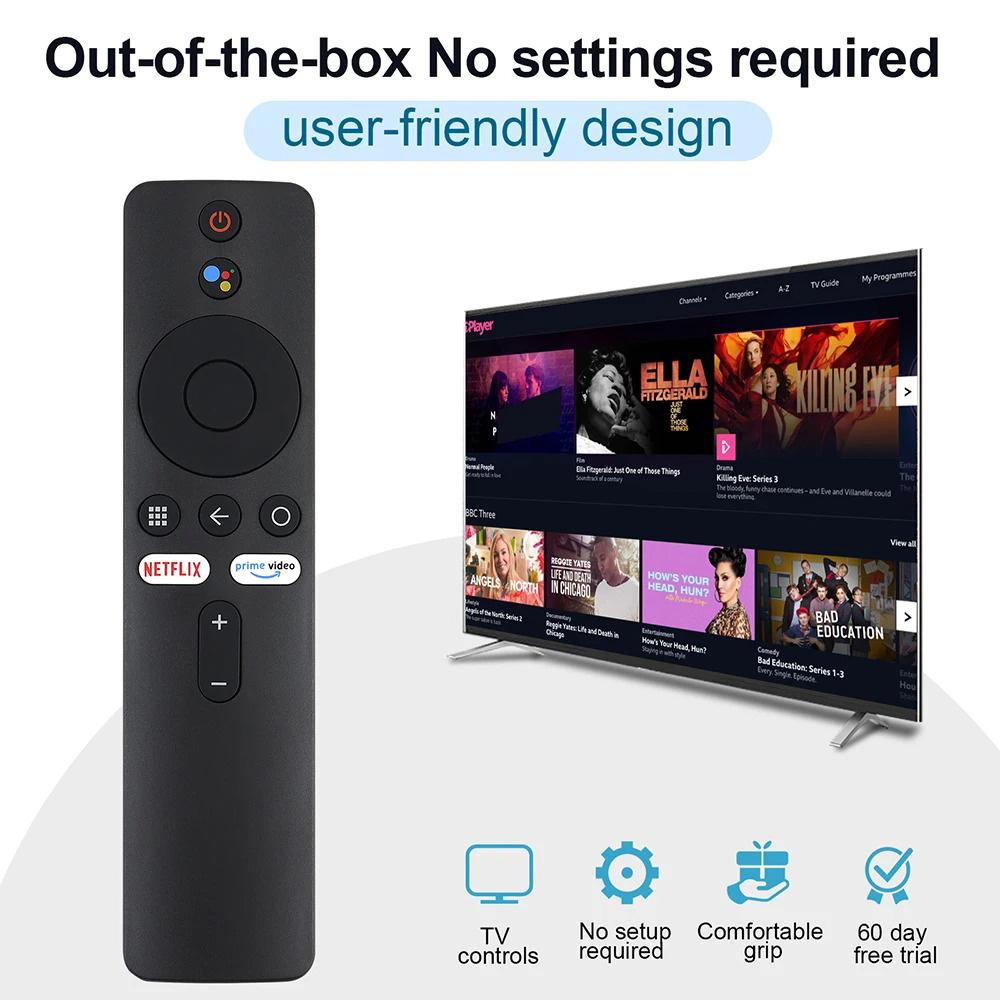 MRSVI Bluetooth Voice Remote Control XMRM-006 With Google Assistant For MI Box S MI TV Stick 4K Smart TV 4X Android