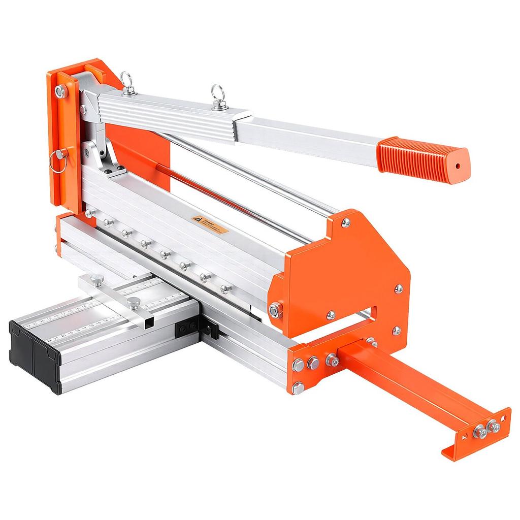 304.8mm Vinyl Floor Cutter, 12mm Thick Laminate Flooring Cutter with Upgraded Labor-Saving Aluminum-Alloy Lever, Telescoping Support Plate, Cuts