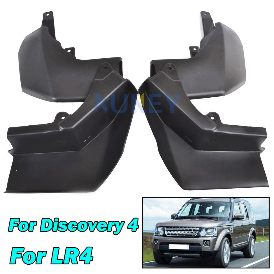 OE Styled Car Mud Flaps For Land Rover Discovery 4 LR4 VPLAP0017 & CAS500010PCL Mudflaps Splash Guards Fender