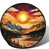 Moon and Star Window Wall Hanging Stained Sun Catchers Indoor Window Home Garden Gift for Her Art Celestial Glow Acrylic Decor, Perfect for Home