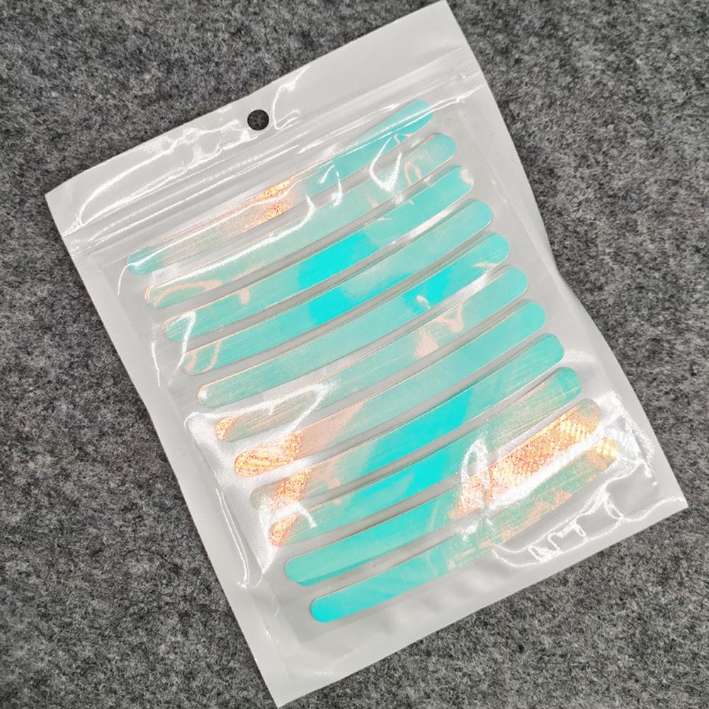 

20 шт. наклейка на ступицу колеса светящаяся полоса лента автомобиль мотоцикл наклейка ночное вождение безопасность декоративный аксессуар