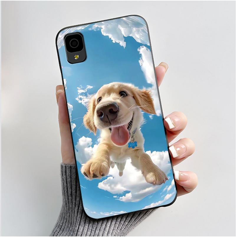 Casing For TCL 30Z 30T 30LE Phone Case Luxury Dragon Cute Cool Boys Girls Black Soft silicone Back Cover For TCL 30 Z T LE Shell