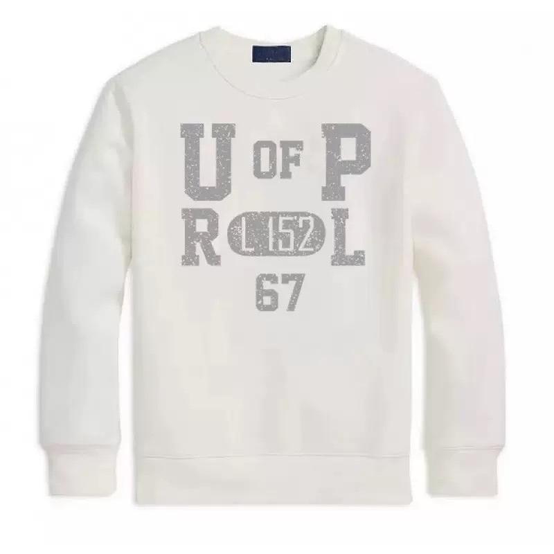 RogueWave New Letter Printing Pullover Men Women Sweatshirts Autumn Winter Long Sleeve Cotton Classic Tops