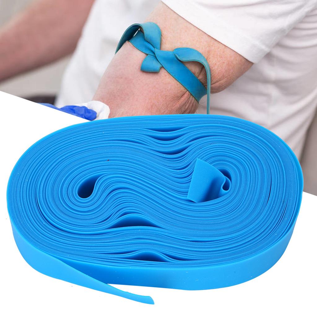 Disposable Tourniquet Elastic Emergency Aid Hemostatic Necessities for NursesBlue