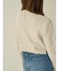 Emi Eco Knit Pullover 13WNT251052 IVR Free Size Small Lamé Women's