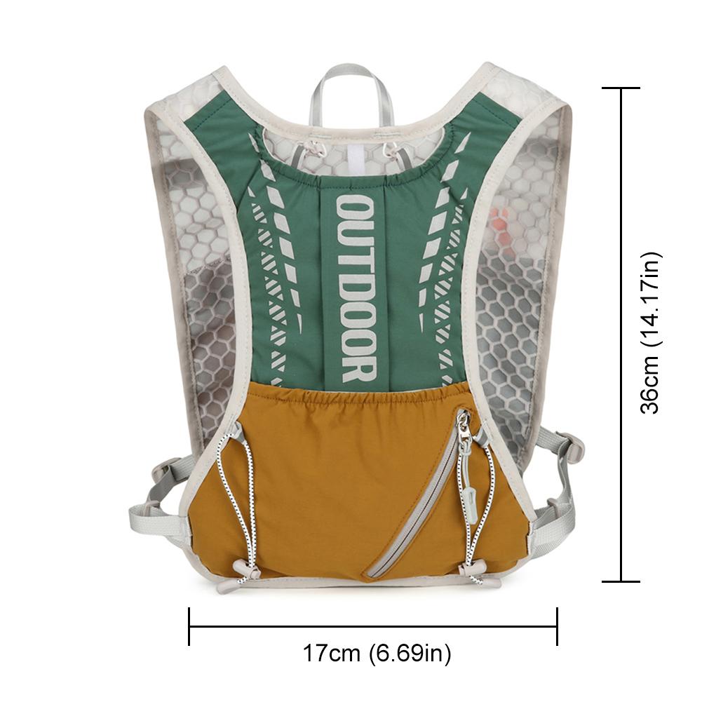 Running Hydrating Vest Backpack Ultralight Hydration Jogging Vest Men Breathable Marathon Bicycle Bag Water Bottle Running Vests