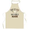 Planetee Apron Everything Is Good In MARIE's Kitchen | Original Name Gift for Cook | Protective Clothing Blouse