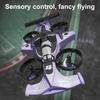 Jucărie Drone Mașină Zburătoare 2-în-1 Control de la Distanță Mini Quadcopter Aer-Sol Mașinuță Jucărie Copii Adulți Începător 2.4GHz RC Aeronavă Stunt Mașină Drift Jucărie