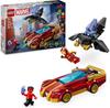 LEGO Marvel 76310 Iron Man's Car and Black Panther Vs Red Hulk