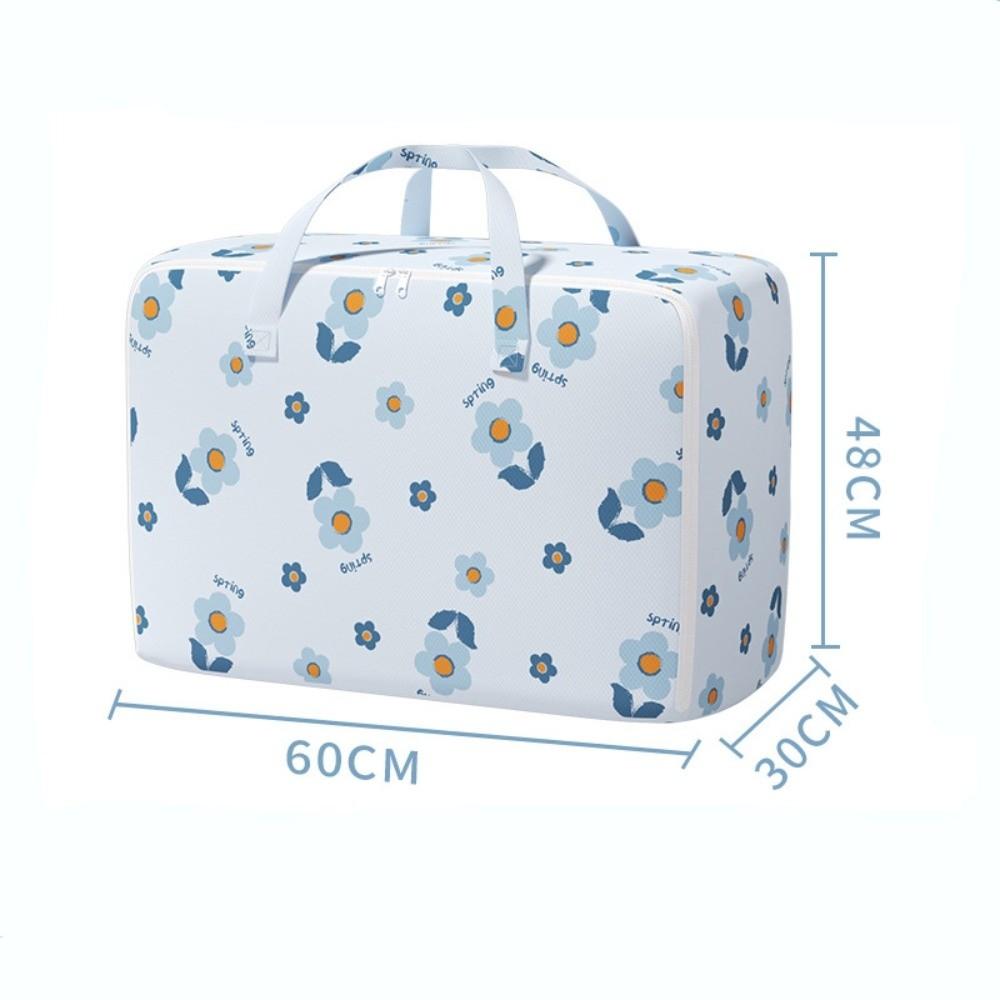High Quality Print Quilt Storage Bag Non-Woven Large-capacity Moving Bag Foldable Portable Clothing Finishing Pouch Household