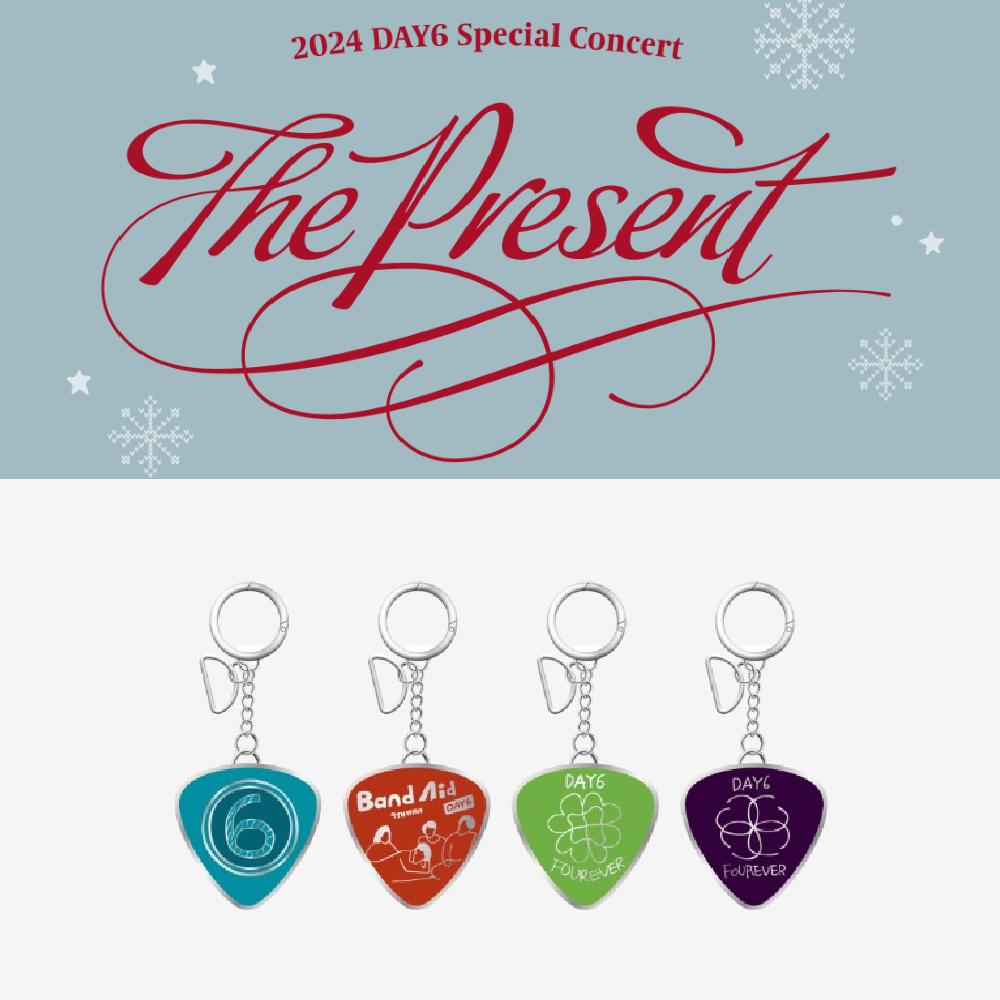 

Предварительный заказ 2024 DAY6 Специальный концертный брелок The Present MD Metal Pick SUNGJIN