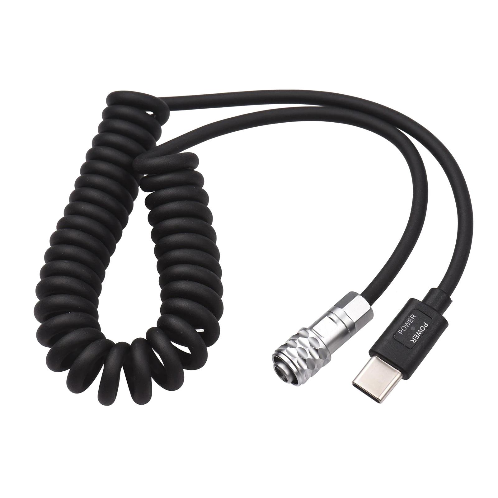

USB Type C Plug PD Charging Cable for BMPCC 4K 6K Cameras for Photographers and Videographers Power Cord 1